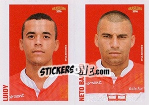 Sticker Luidy / Neto Baiano - Campeonato Brasileiro 2016 n. 362 - Panini