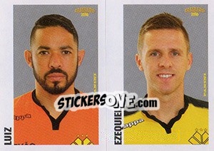 Sticker Luiz / Ezequiel - Campeonato Brasileiro 2016 n. 363 - Panini