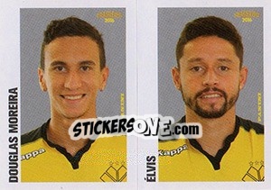 Sticker Douglas Moreira / Elvis - Campeonato Brasileiro 2016 n. 367 - Panini
