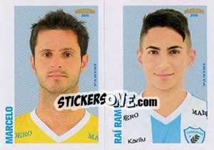 Sticker Marcelo / Raí Ramos - Campeonato Brasileiro 2016 n. 381 - Panini