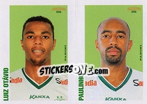 Sticker Luiz Otávio / Paulinho - Campeonato Brasileiro 2016 n. 389 - Panini