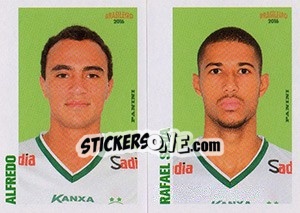 Sticker Alfredo / Rafael Silva - Campeonato Brasileiro 2016 n. 392 - Panini