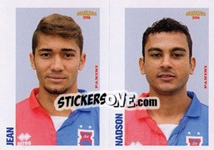 Sticker Jean / Nadson - Campeonato Brasileiro 2016 n. 408 - Panini