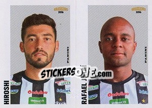Figurina Hiroshi / rafael Jataí - Campeonato Brasileiro 2016 n. 426 - Panini