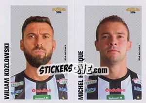 Figurina Wiliam Kozlowski / Michel Henrique - Campeonato Brasileiro 2016 n. 428 - Panini