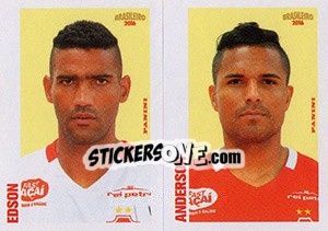 Sticker Edson / anderson - Campeonato Brasileiro 2016 n. 435 - Panini