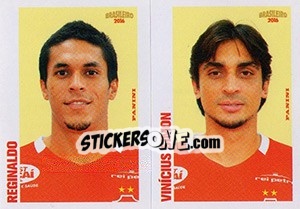Sticker Reginaldo / Vinícius Simon - Campeonato Brasileiro 2016 n. 436 - Panini