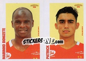 Sticker Marinho Donizete / patrick - Campeonato Brasileiro 2016 n. 437 - Panini
