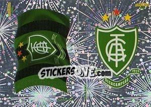 Sticker Bandeira / Escudo - Campeonato Brasileiro 2016 n. E1-E2 - Panini