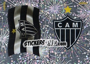 Sticker Bandeira / Escudo - Campeonato Brasileiro 2016 n. E5-E6 - Panini