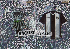 Sticker Mascote / Camisa - Campeonato Brasileiro 2016 n. E35-E36 - Panini