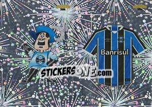 Sticker Mascote / Camisa - Campeonato Brasileiro 2016 n. E47-E48 - Panini