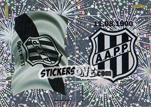 Sticker Bandeira / Escudo - Campeonato Brasileiro 2016 n. E57-E58 - Panini