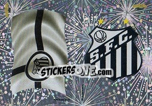 Sticker Bandeira / Escudo - Campeonato Brasileiro 2016 n. E65-E66 - Panini