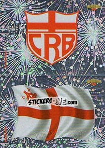 Sticker Bandeira / Escudo - Campeonato Brasileiro 2016 n. E105-E106 - Panini