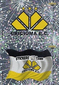 Sticker Bandeira / Escudo - Campeonato Brasileiro 2016 n. E109-E110 - Panini