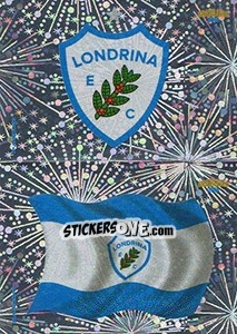 Sticker Bandeira / Escudo - Campeonato Brasileiro 2016 n. E121-E122 - Panini