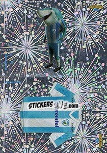 Cromo Mascote / Camisa - Campeonato Brasileiro 2016 n. E123-E124 - Panini