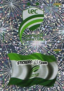 Sticker Bandeira / Escudo - Campeonato Brasileiro 2016 n. E125-E126 - Panini
