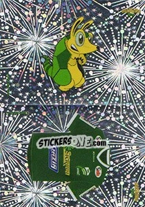 Sticker Mascote / Camisa - Campeonato Brasileiro 2016 n. E127-E128 - Panini