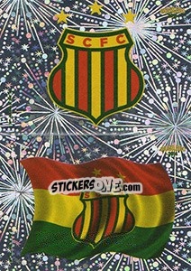 Cromo Bandeira / Escudo - Campeonato Brasileiro 2016 n. E145-E146 - Panini