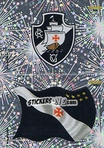 Sticker Bandeira / Escudo - Campeonato Brasileiro 2016 n. E153-E154 - Panini