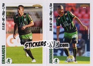 Sticker Ernandes / Juninho - Campeonato Brasileiro 2016 n. x3-x4 - Panini