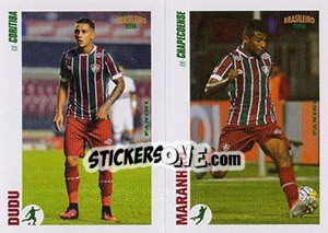Sticker Dudu / Maranhão - Campeonato Brasileiro 2016 n. x65-x66 - Panini