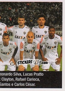 Cromo Time - Campeonato Brasileiro 2016 - Panini