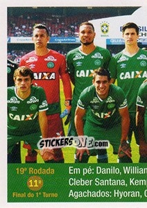 Sticker Time - Campeonato Brasileiro 2016 n. y24 - Panini
