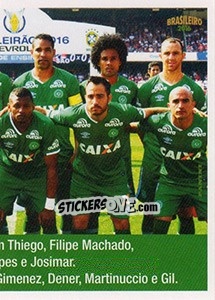 Sticker Time - Campeonato Brasileiro 2016 n. y25 - Panini