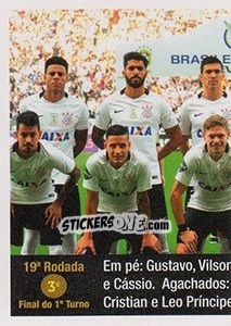 Figurina Time - Campeonato Brasileiro 2016 - Panini