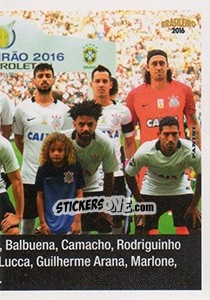 Figurina Time - Campeonato Brasileiro 2016 - Panini