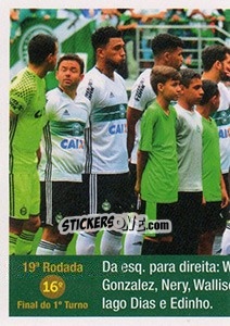 Sticker Time - Campeonato Brasileiro 2016 n. y34 - Panini
