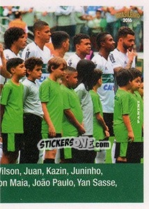 Sticker Time - Campeonato Brasileiro 2016 n. y35 - Panini