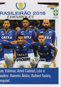 Figurina Time - Campeonato Brasileiro 2016 - Panini