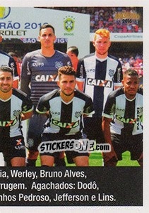 Sticker Time - Campeonato Brasileiro 2016 n. y45 - Panini
