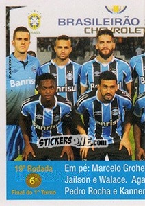 Cromo Time - Campeonato Brasileiro 2016 - Panini