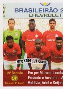 Sticker Time - Campeonato Brasileiro 2016 n. y64 - Panini