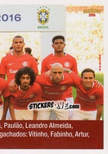 Sticker Time - Campeonato Brasileiro 2016 - Panini