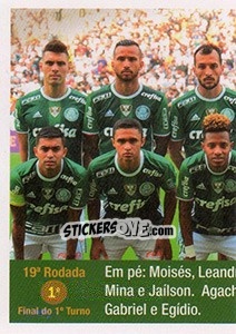 Figurina Time - Campeonato Brasileiro 2016 - Panini