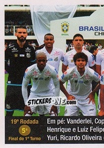 Figurina Time - Campeonato Brasileiro 2016 - Panini