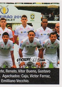 Cromo Time - Campeonato Brasileiro 2016 - Panini