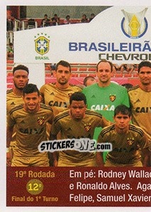 Sticker Time - Campeonato Brasileiro 2016 - Panini