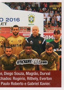 Cromo Time - Campeonato Brasileiro 2016 - Panini