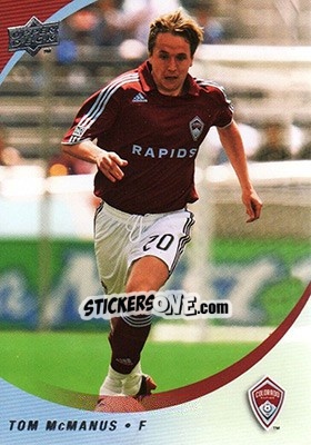 Sticker Tom McManus - MLS 2008 - Upper Deck