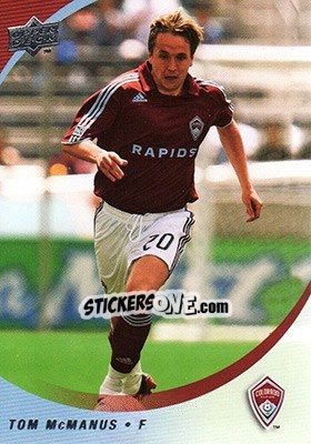 Sticker Tom McManus - MLS 2008 n. 149 - Upper Deck