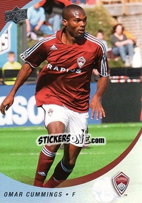 Sticker Omar Cummings - MLS 2008 - Upper Deck