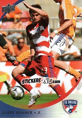 Cromo Blake Wagner - MLS 2008 - Upper Deck