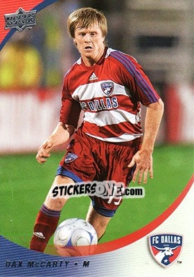 Sticker Dax McCarty - MLS 2008 n. 163 - Upper Deck